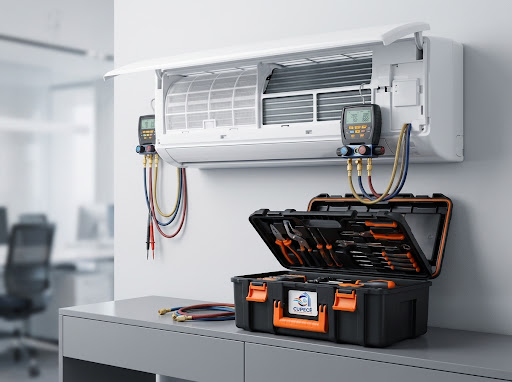 Manutenção e diagnóstico eletrônico de ar condicionado